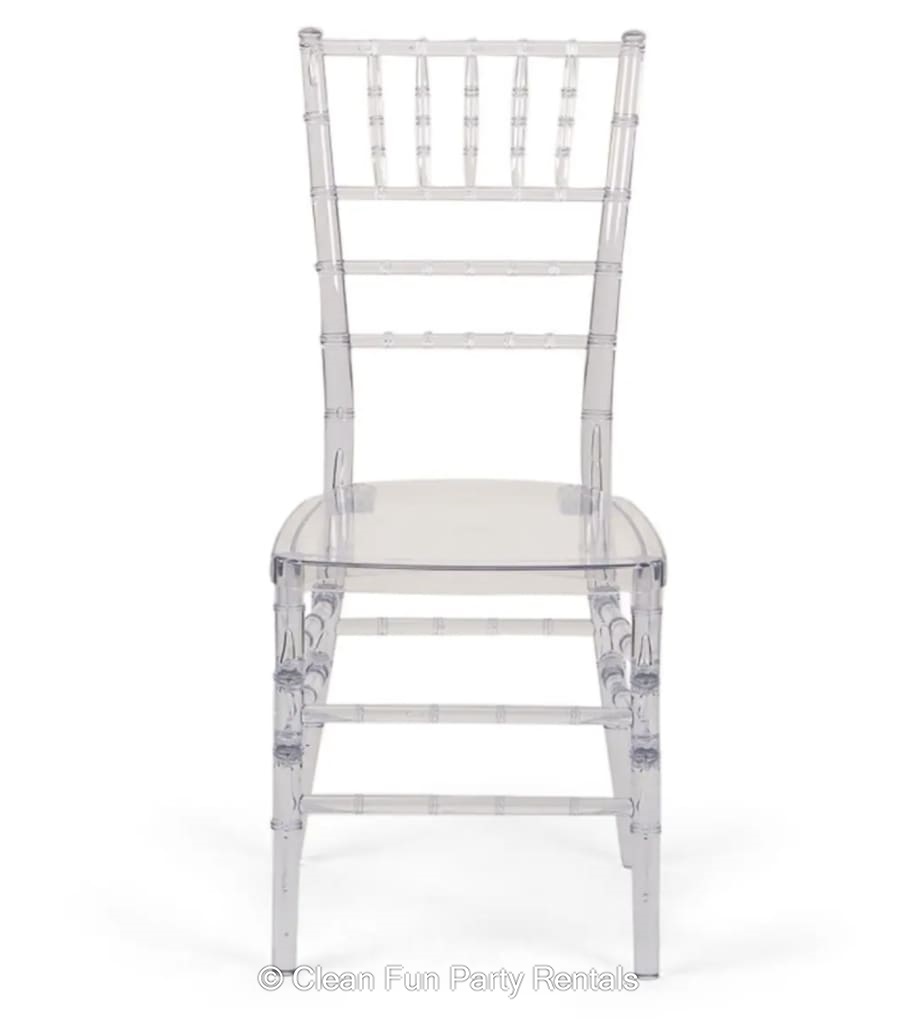 CLEAR Adult Chiavari Chair - Party Rentals Katy TX & Bounce House ...