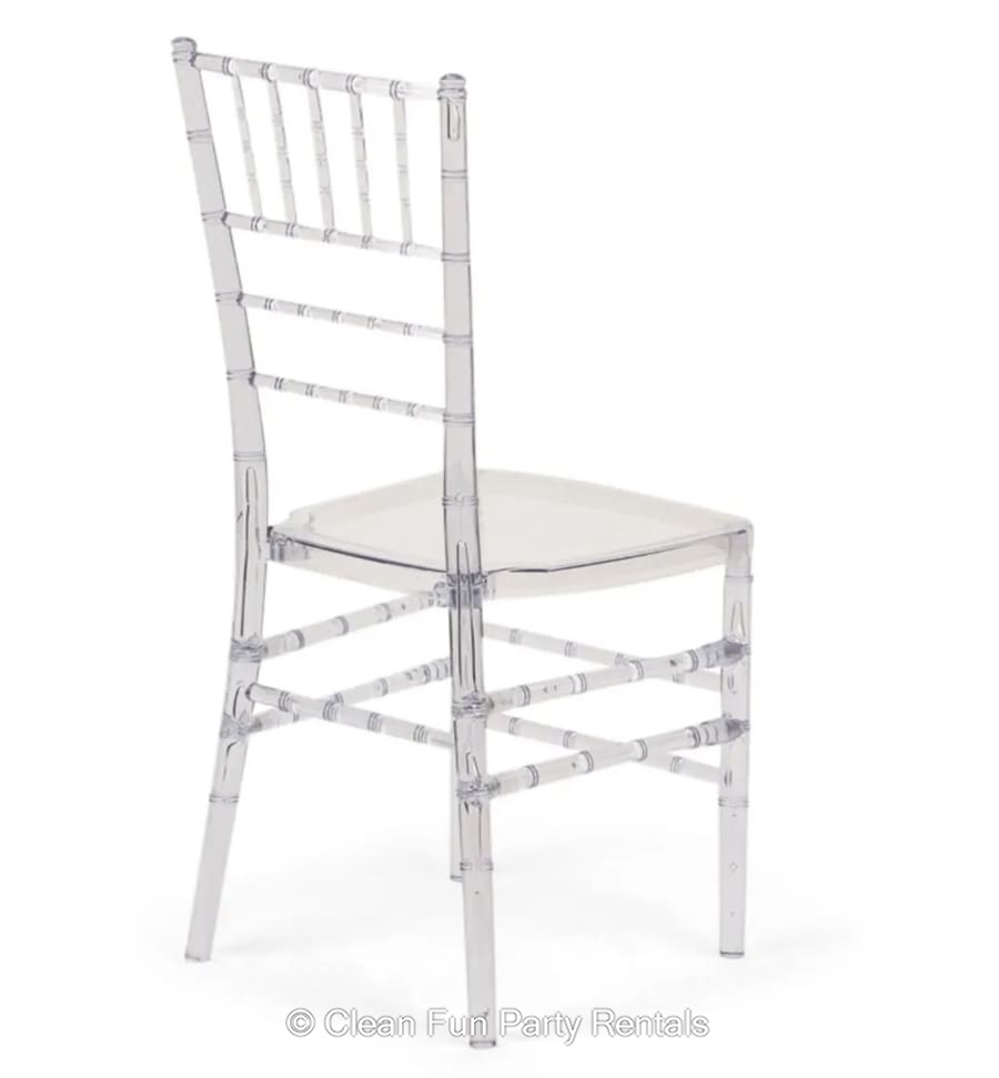 CLEAR Adult Chiavari Chair - Party Rentals Katy TX & Bounce House ...