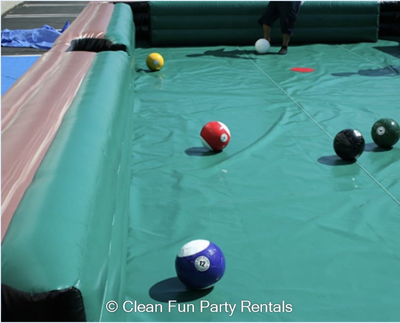 Human Pool: Life-Size Pool Table Fun & Unique Games for Events