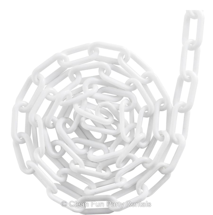 Stanchion Chain 10' Length - Party Rentals Katy TX & Bounce House ...